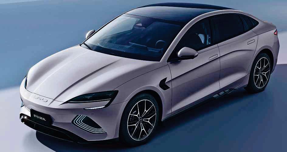 Safety tech and practicality boosts for revised BYD Seal